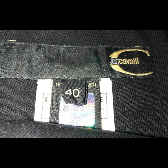 ✨ROBERTO CAVALLI Just Cavalli ostrich feather mini skirt. ✨ - Picture 7 of 13